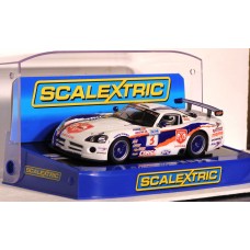 SCALEXTRIC DODGE VIPER Competition Coupe Naykid Racing #3 C2907 in Crystal Display Box